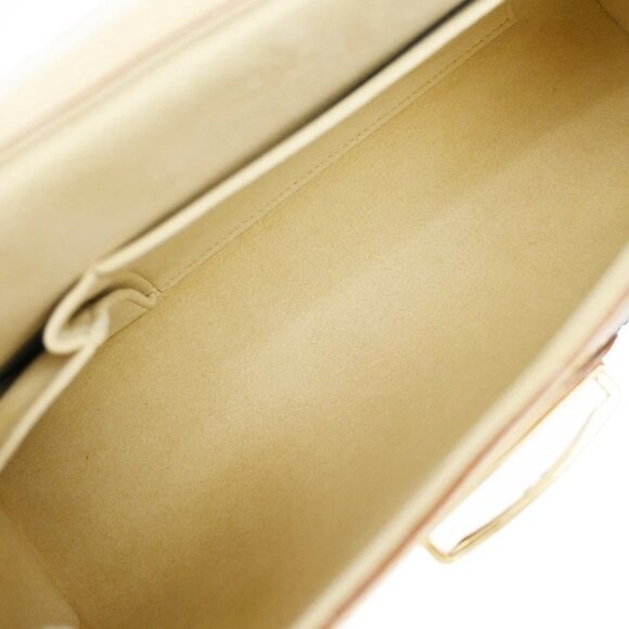 LOUIS VUITTON Logo Beverly MM Shoulder Bag Monogram Leather Brown - Picture 10 of 14